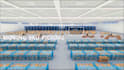 create 3d industrial animation, mechanical process and factory production line