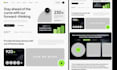 do clean professional web landing page UI UX design figma