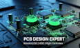 do pcb design for robotics, esc and vesc motor drivers, and flight controller