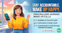 offer a professional accountability partner and wake up call