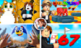 do 3d and cartoon roblox, minecraft thumbnails for youtube
