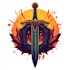 do a fantasy game logo