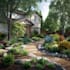 do 2d landscape design, backyard front yard, deck, pool