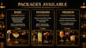 create a mocktail menu for bars and restaurants