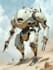 illustrate high quality futuristic mecha designs