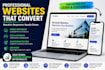 build a website that converts visitors into leads and customers
