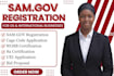 do sam gov registration, uei, cage code, bid proposal, government contract setup