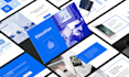 design professional company, modern, corporate powerpoint presentation