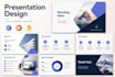 create a modern canva presentation or powerpoint slides design