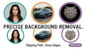 do professional background removal or data entry in 2 hours