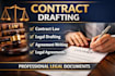 draft and review contract agreements lease agreements shareholder agreement