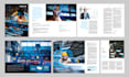 design a corporate annual report