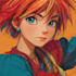 draw anime character illustration