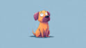draw simple cute pet cartoon animal illustration