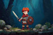 create pixel art characters