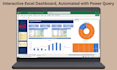 create an interactive excel dashboard with power query automation
