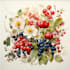 paint watercolor flowers and botanical illustrations