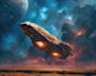 draw high quality spaceship concept