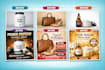 create high converting product ad poster design in canva