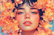 create a beautiful digital illustration
