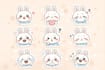 create simple cute and kawaii stickers