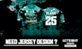 design esports jersey or sportswear sublimation design