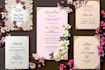 elegant wedding invitation card design