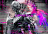 do album artwork cyberpunk brutalism glitch art