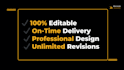 design clean, professional PPT design