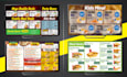 design restaurant TV menu board and digital screen menu