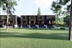 remodel townhouse elevation plan,modern exterior design,walkable community rende