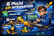 integrate plaid api for bank account connection fintech app