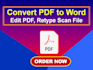 create, edit, format and design ms word document, word template