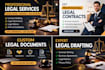 write professional legal contracts and agreements