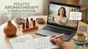 provide a personalized aromatherapy consultation via zoom
