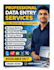 do data entry, copy paste, typing and excel data entry