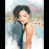 draw handmade watercolor portrait