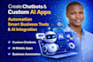 create chatbot custom ai app automation smart business tools and ai integration