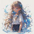 make a watercolor children illustration