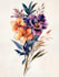 draw botanical illustration flower, plant