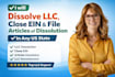 dissolve llc, close ein, file dissolution in any US state