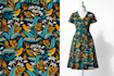 design seamless pattern for fabric, textile, packaging and wallpaper