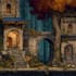 create 2d concept art, characters and environments