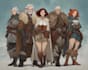 fantasy dnd party and dnd design