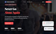 be your front end developer for custom website, landing page