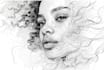 design digital sketch and line art illustration