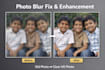 restore old photos and remove blur professionally