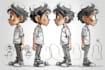 sketch your cartoon character