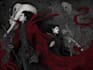 draw dark horror characters, monsters, and creepy illustrations