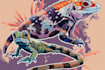 draw detail animal illustration